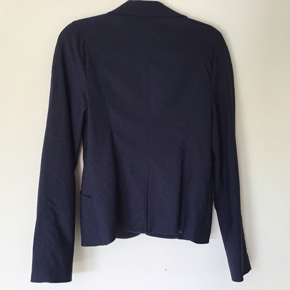 Max Studio one button, fully lined blazer with fr… - image 3